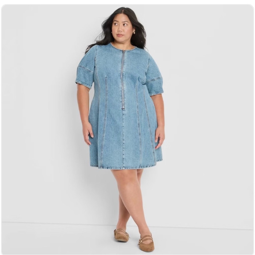 Future Collective Denim Dress